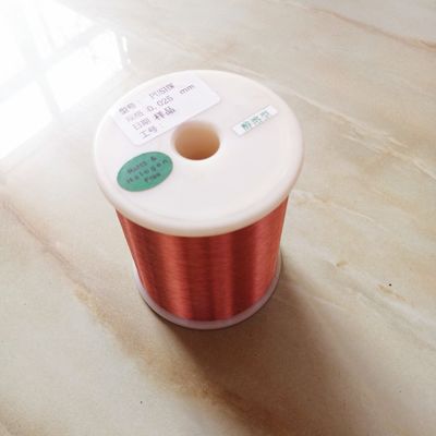 Class 180 0.12mm Soldering Enameled Wire Red Copper With EIW Coating