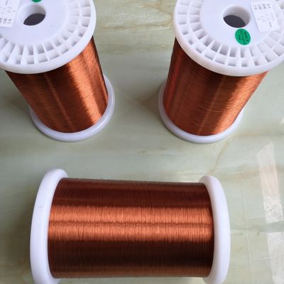 0.1mm Soldering Enameled Wire Self Adhesive With Polyesterimide Coating